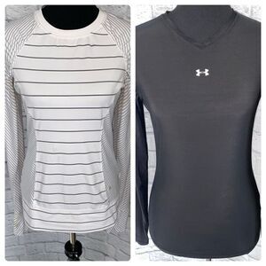 Reebok & Under Armour women S dri fit athletic shirt bundle